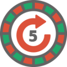 5 tours roulette