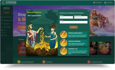 inscription cresus casino